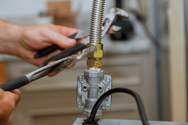 Flexible Gas Line Installation